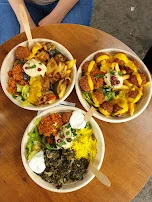 Falafel Bowl Makali Bowl Spinat Bowl